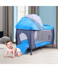 BABY FOLDABLE TREND YARD BED COT WITH CANOPY