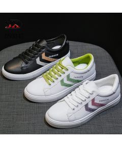 CASUAL WHITE FASHIONABLE WOMEN SPORTS SHOES BREATHABLE SNEAKERS
