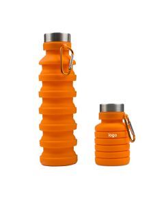SMART COLD BIKE DRINKING PLASTIC SILICONE FOLDABLE SPORTS COLLAPSIBLE WATER BOTTLE