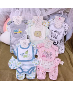 BABIES CLOTH INFANT ROMPER GIFT CLOTHES SET