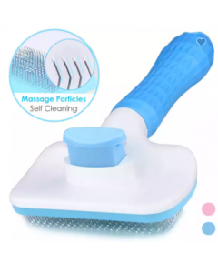 SELF CLEANING SLICKER BRUSH FOR DOGS AND CATS,PET GROOMING