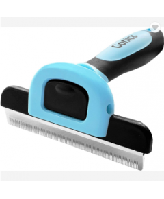 CAT AND DOG GROOMING BRUSH AND FILE PET UNDERCOAT DESHEDDING TOOL