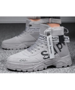 2021 WINTER SNOW BOOTS HIGH BOOTS VERSATILE CASUAL SHOES WORK BOOTS FLEECE THICK WARM COTTON SHOES