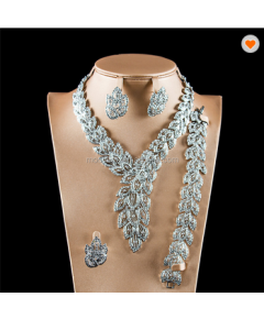 HIGH QUALITY SLIVER THOUSAND STONE DELICATE JEWELRY