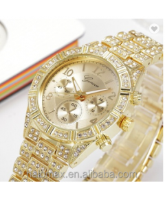 STAINLESS STEEL COVER WRIST WATCH WOMEN FASHION