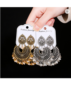 EARRINGS FOR WOMEN ACCESSORIES BELLS INDIAN JEWELRY FASHION VINTAGE