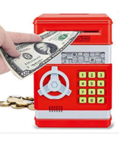 COOL PIGGY BANK TOYS FOR KID GIFT AUTHENTIC ATM ELECTRONIC MONEY SAVER WITH PASSWORD