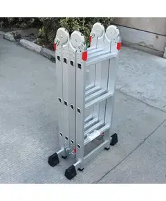 ALUMINUM PORTABLE SAFETY STAIR LADDER