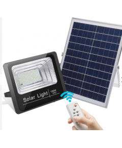 HIGH BRIGHT 100W SECURITY LED SOLAR FLOOD LIGHT WITH REMOTE CONTROL