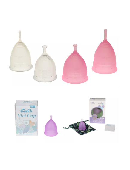 MEDICAL APPROVED REUSABLE SILICONE MENSTRUAL CUP